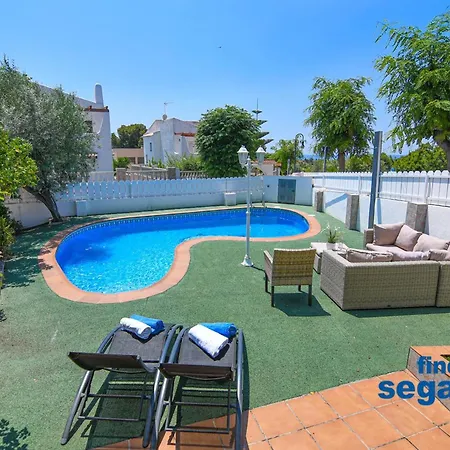 Con Piscina Privada, Barbacoa Y Zona Chill-out Cerca De La Playa - Es-320-16 アパート Roda de Bará